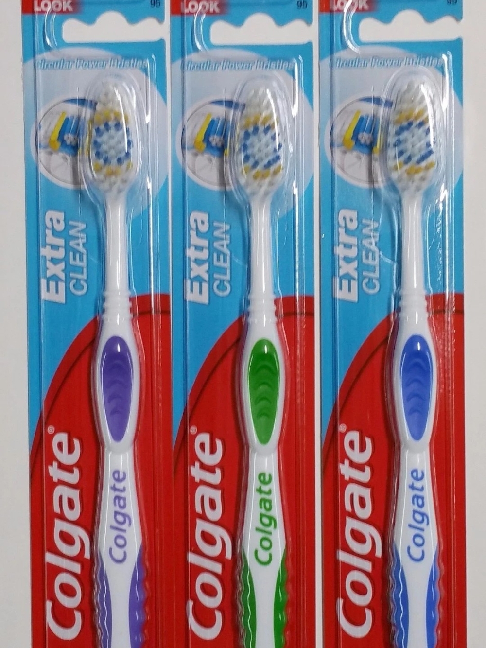3 Colgate Toothbrushes Firm